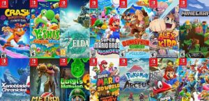 What is the Top 10 Most Sold Switch Games